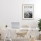 Stupell Industries Paris Postcard in Monochrome Framed Print Under Glass, design by Emily Navas